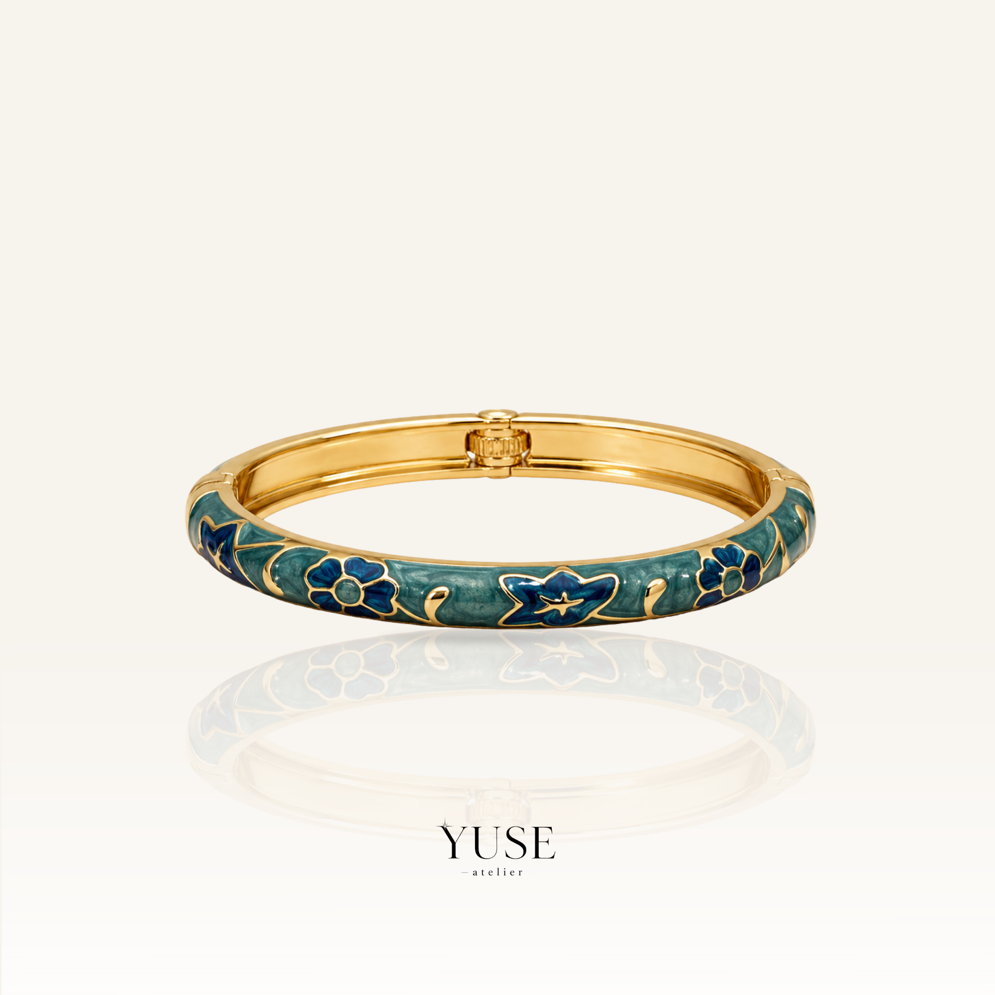 Deep Forest Enamel Bileklik